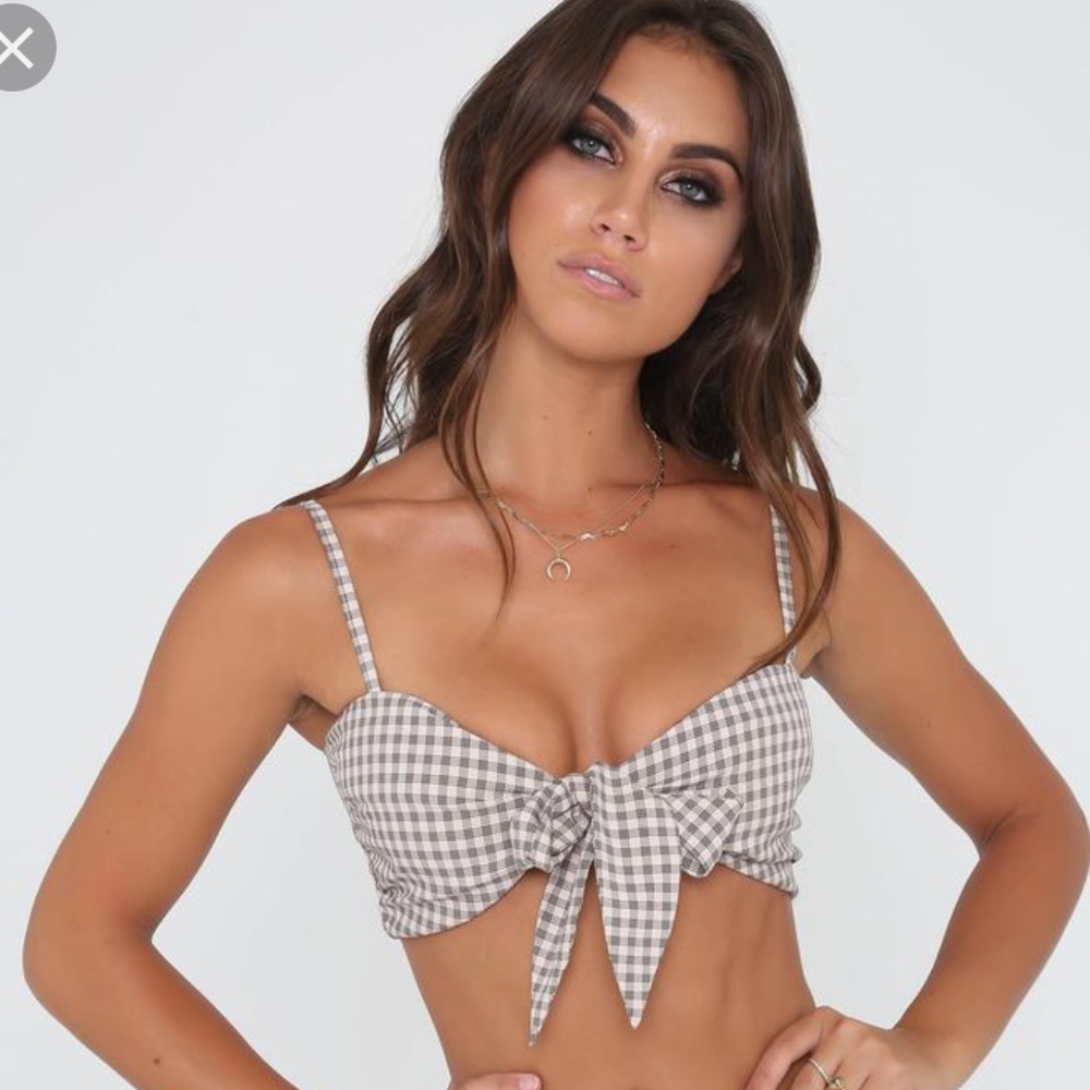 Tiger Mist Tie Top